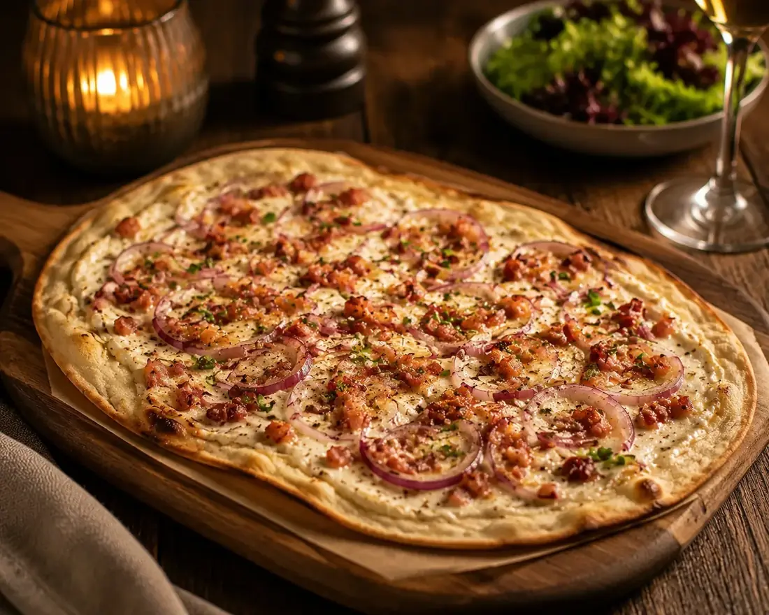 Elsässer Flammkuchen